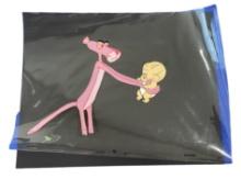 Pink Panther animation cel