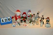 Snowman Themed Collectibles