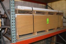 Lot of (11) 3'x7' 3070 prefinished Wood Steelcraft Hardware Location Doors