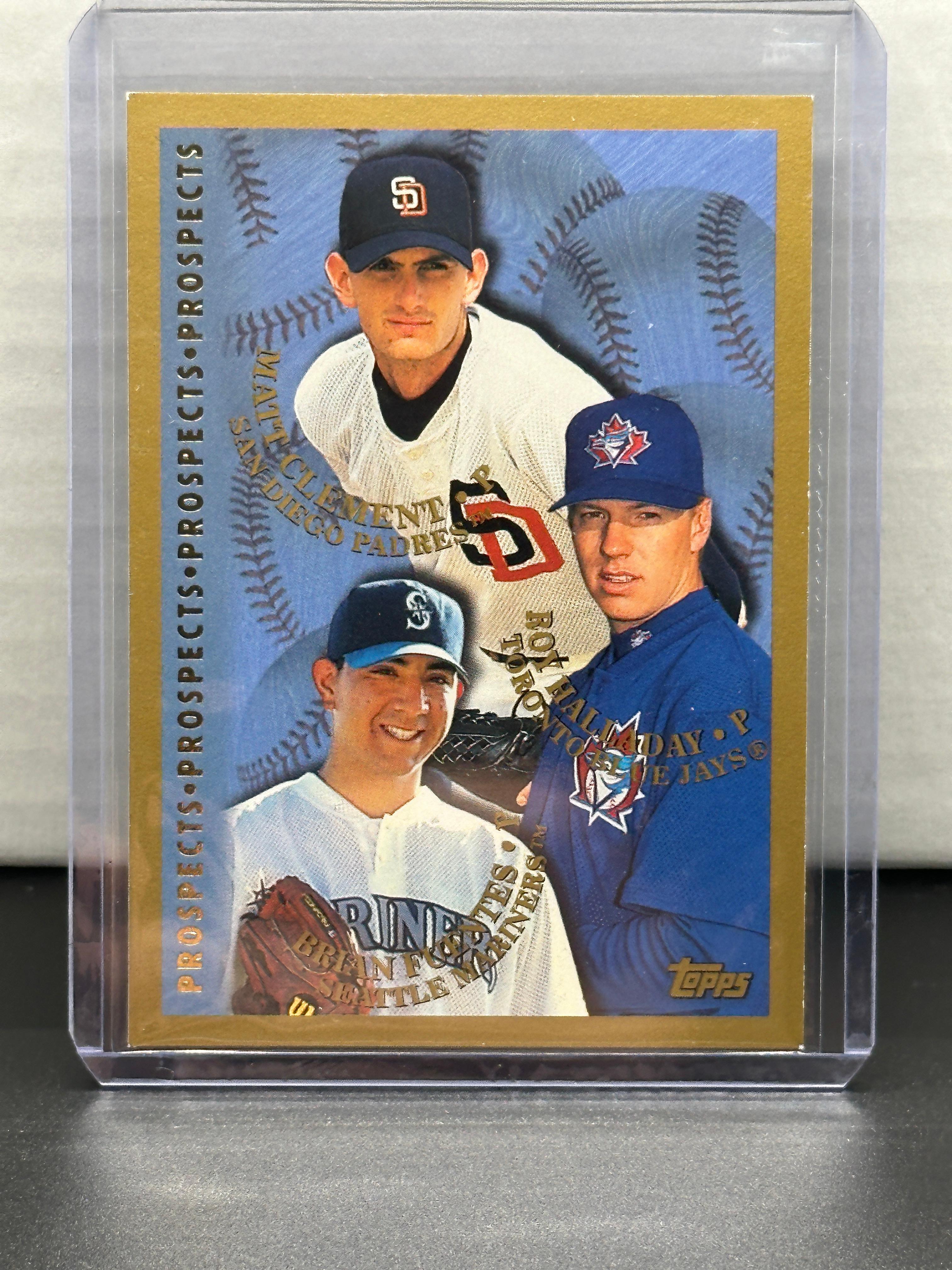Roy Halladay Matt Clement 1998 Topps Top Prospects Rookie RC #264