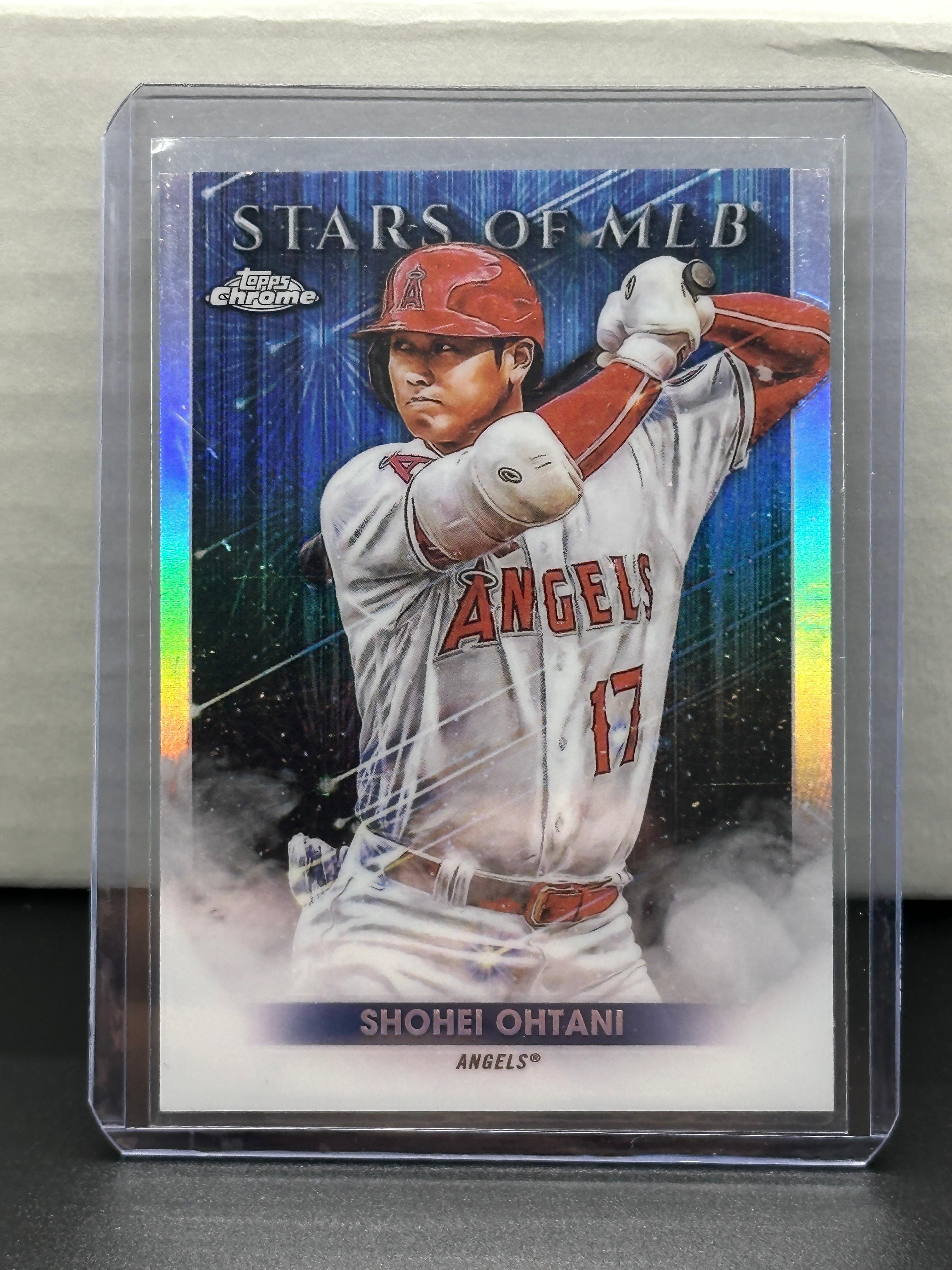 Shohei Ohtani 2022 Topps Chrome Stars of MLB Refractor Insert #SMLBC-24