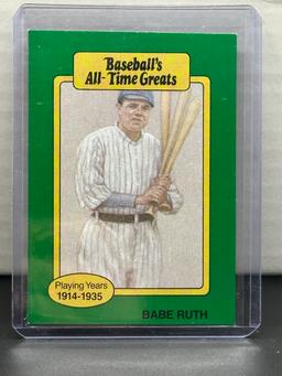 Babe Ruth 1987 Baseball All Time Greats