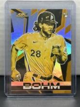 Alec Bohm 2021 Topps Fire Gold Minted Rookie RC Parallel #73