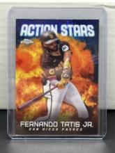 Fernando Tatis Jr. 2023 Topps Chrome Action Stars Refractor Insert #ASC-18