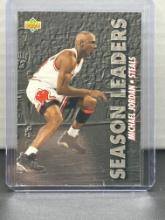 Michael Jordan 1993-94 Upper Deck Seaon Leaders #171