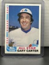 Gary Carter 1982 Topps All Star #344