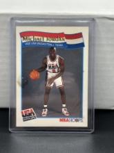 Michael Jordan 1991 NBA Hoops USA Basketball #55