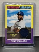 Randy Arozarena 2024 Topps Heritage Clubhouse Collection Game Used Memorabilia Patch #CCR-RA