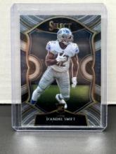 D'Andre Swift 2020 Panini Select Concourse Level Rookie RC #51