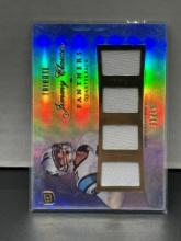 Jimmy Clausen 2010 Topps Tribute Authentic Palyer Worn Relics (#31/45) Rookie RC Insert #QR-JC