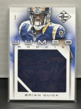 Brian Quick 2012 Panini Limited Jumbo Rookie Patch (#24/99) RC #32