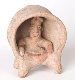 Colima Seated Chief in Throne