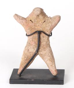 Olmec White Slipped Standing Figure 1000 BC- 600 BC