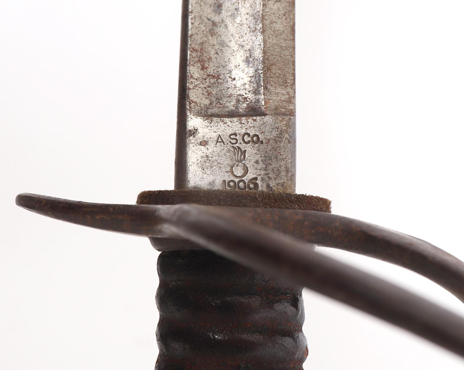 U.S. Model 1906 Steel Hilted Sword