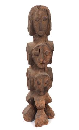 African Multi-Headed Abstract Figure, Lega Culture