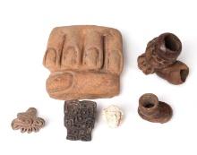 Assorted Group of Pre-Columbian Style Pieces