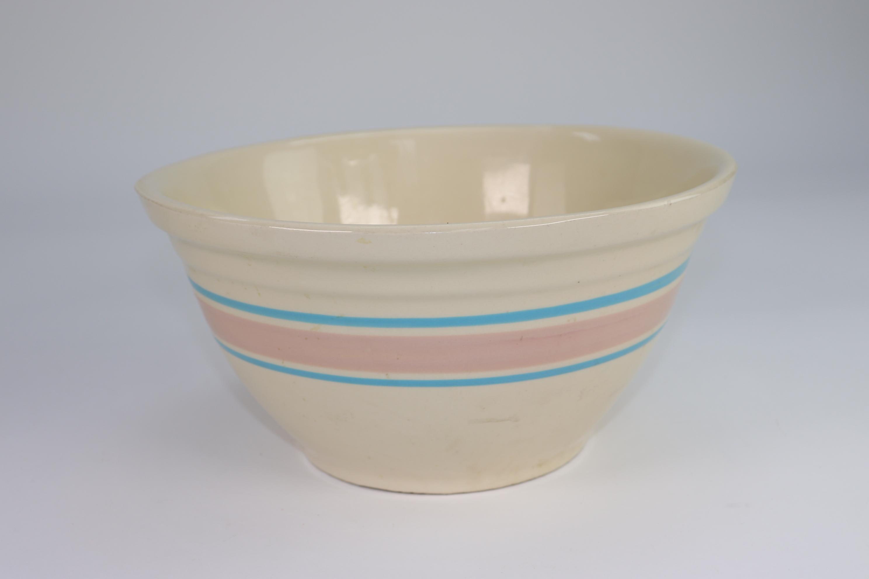 Vintage Stoneware Dough Bowls