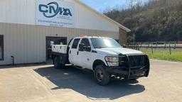2015 Ford F350 Dually Pick Up Truck with Flatbed