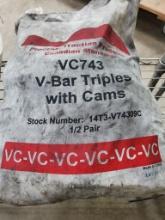 VC743 Triple Chains for 22.5 tires