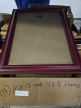 15 10x13 and 11x14 Picture Frames