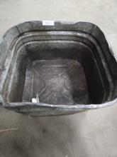 metal tub