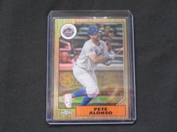 2022 TOPPS CHROME PETE ALONSO 1987 REFRACTOR