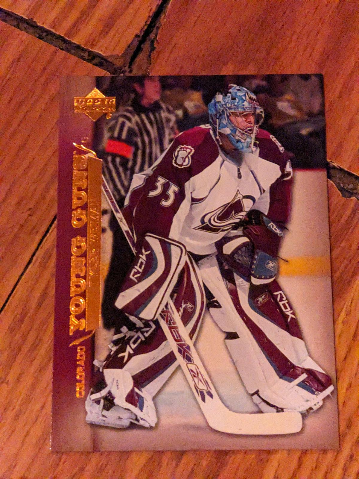 2007 - 2008 TYLER WEIMAN UPPER DECK YOUNG GUNS ROOKIE NHL HOCKEY CARD SERIES 1