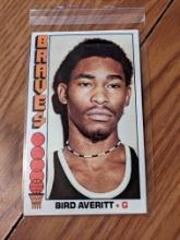 Bird Averitt 1976-77 Topps jumbo card