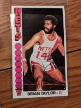 Brian Taylor 1976-77 Topps jumbo card