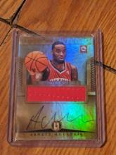 2012-13 Panini Gold Standard ARNETT MOULTIRE Rookie Card Patch Auto #229 76ERS