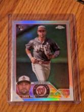 2023 Topps Chrome Update #USC65 Jake Alu Rookie RC Silver Refractor