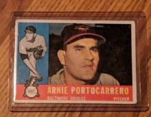 1960 Topps #254 Arnie Portocarrero Baltimore Orioles Vintage