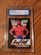Barry Horowitz autographed card Authenticated by Fivestar Grading Graded