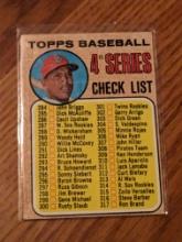 1968 Topps #278 4th Series Checklist