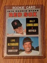 1970 Topps #317 Rookie Stars/Billy Conigliaro/Luis Alvarado RC Boston Red Sox