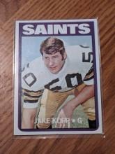 1972 TOPPS Jake Kupp football card #164