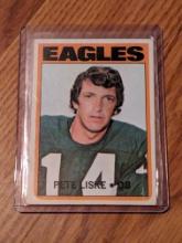 1972 TOPPS football Eagles Pete Liske card #228