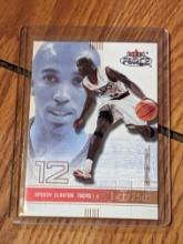 2001-02 Fleer Force Philadelphia 76ers Basketball Card #143 Speedy Claxton
