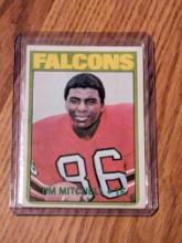 1972 Topps #227 Jim Mitchell Atlanta Falcons Vintage