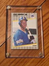 1989 Fleer #548 Ken Griffey Jr. RC Rookie Card Seattle Mariners