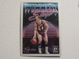 JERRY WEST SIGNED TRADING CARD WITH COA