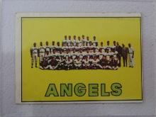 1967 TOPPS CALIFORNIA ANGELS TEAM CARD NO.327