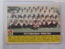 1956 TOPPS PITTSBURGH PIRATES TEAM CARD NO.121