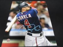 Carlos Correa Signed 8x10 Photo COA Pros