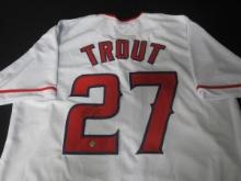 Mike Trout Signed Jersey COA Pros