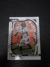 2022 ABSOLUTE RUSSELL WILSON AUTOGRAPH COA