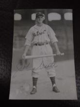 JOHNNY GROTH SIGNED BW POST CARD COA