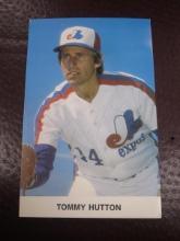 TOMMY HUTTON SIGNED POSTCARD COA