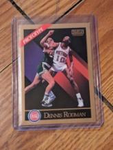 #91 DENNIS RODMAN DETROIT PISTONS 1990 1991 SKYBOX BASKETBALL CARD