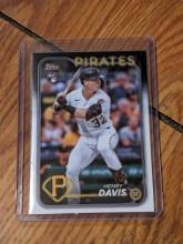 2024 Topps Series 1 Base 295 Henry Davis, Pittsburgh Pirates (RC)
